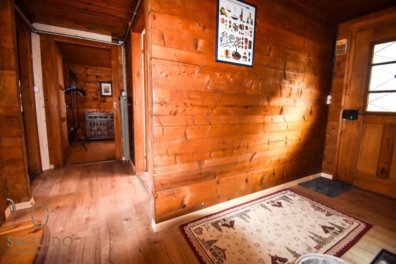 Cosy Chalet In Brig-Glis Bagian luar foto
